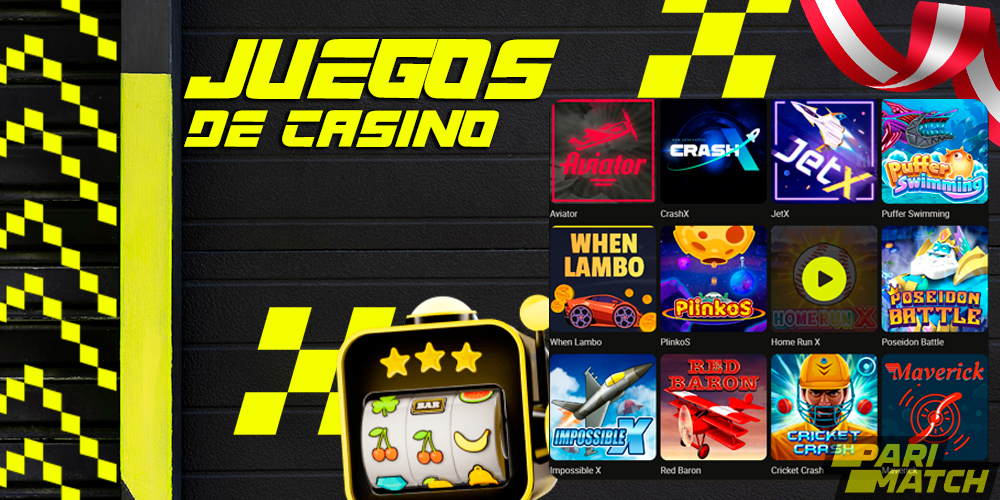 Tipos de juegos de casino