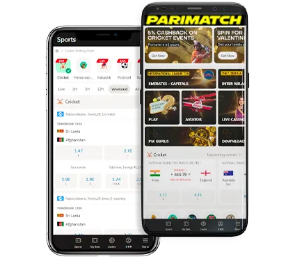 Revisar aplicación móvil de Parimatch Perú