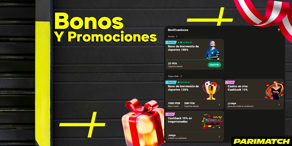 Bonificaciones y promociones