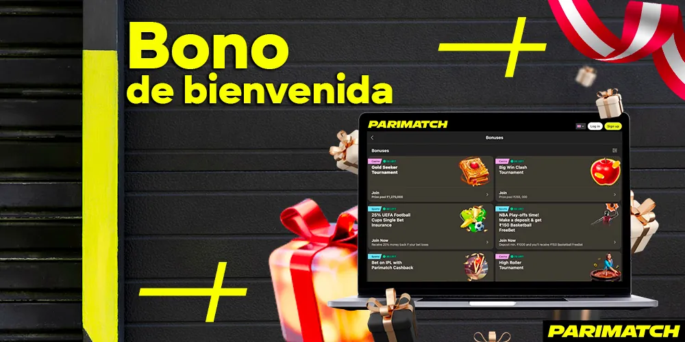 Bonificación de bienvenida para nuevos usuarios