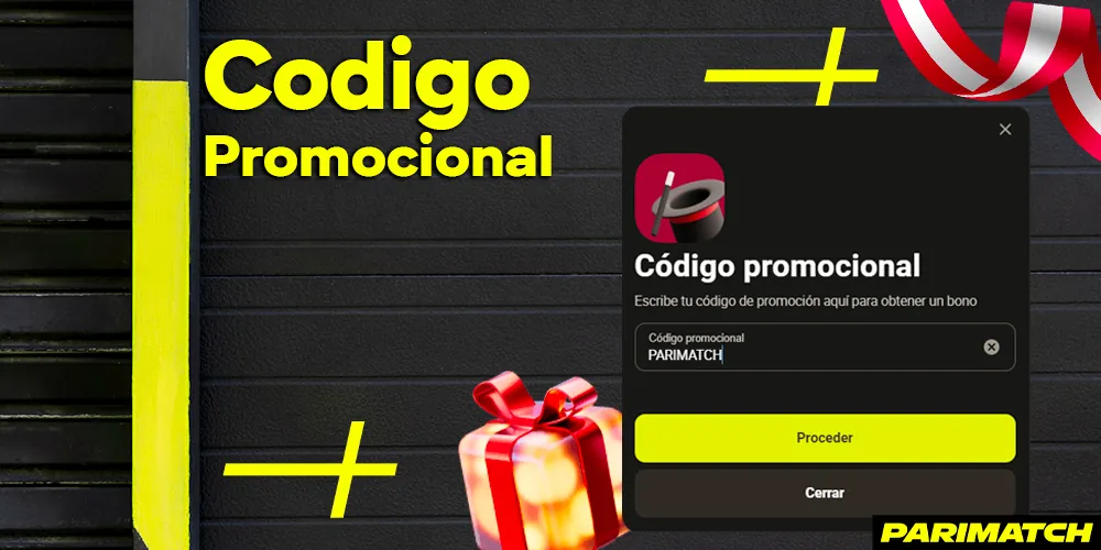 Código promocional