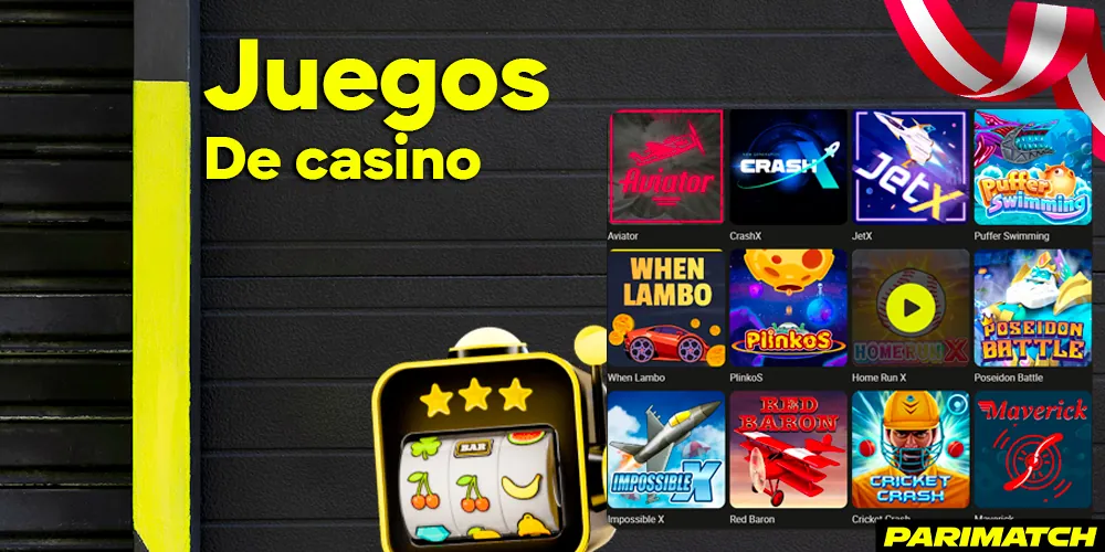 Tipos de juegos de casino